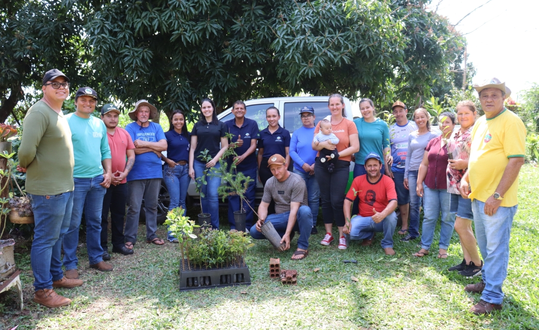 Assentamento promove ação de agrofloresta e diversificação agrícola em parceria com poder p...