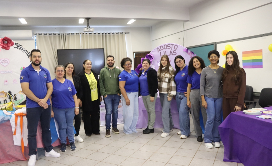 CRAS, CREAS e Conselho Tutelar promovem ação de proteção e orientação no Colégio Estadual...