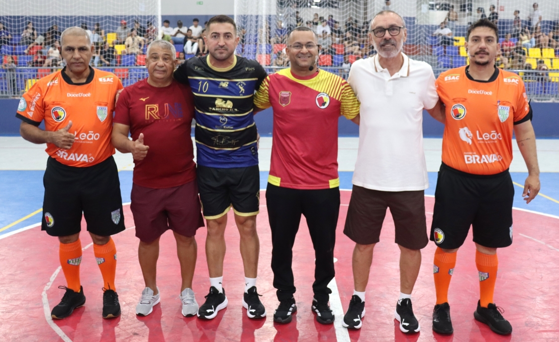 Campeonato Municipal de Futsal 2026 é aberto com homenagem a Fio Gazola com dois jogos na prime...