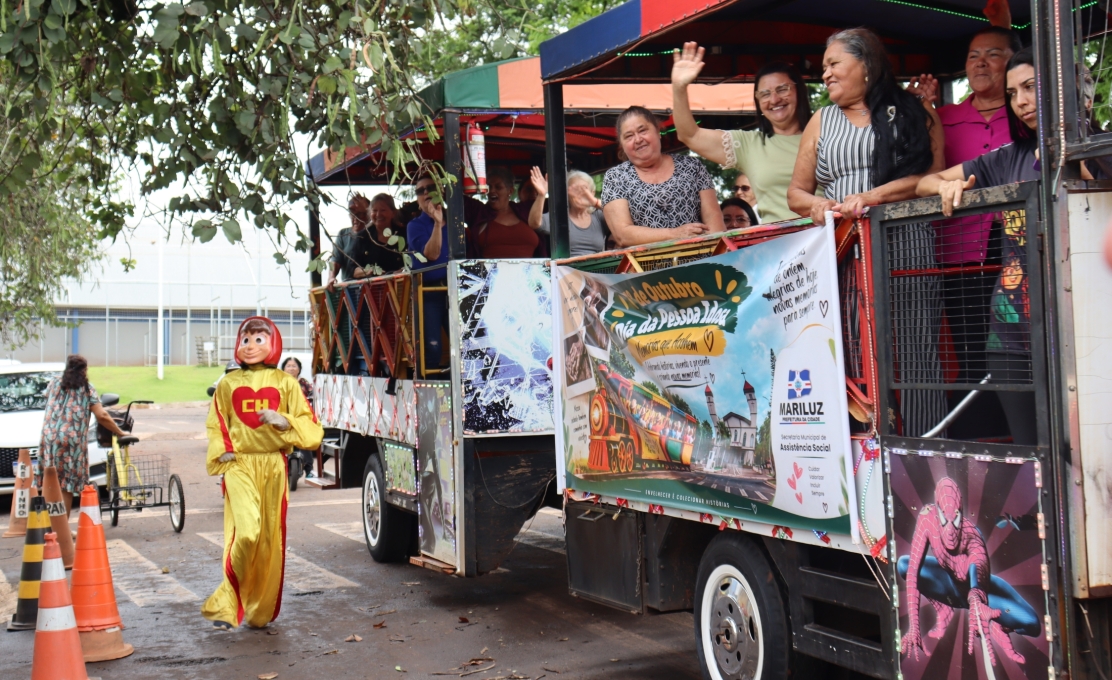 Mariluz celebra Dia Nacional da Pessoa Idosa com café da manhã, espaço retrô e passeio pelas...