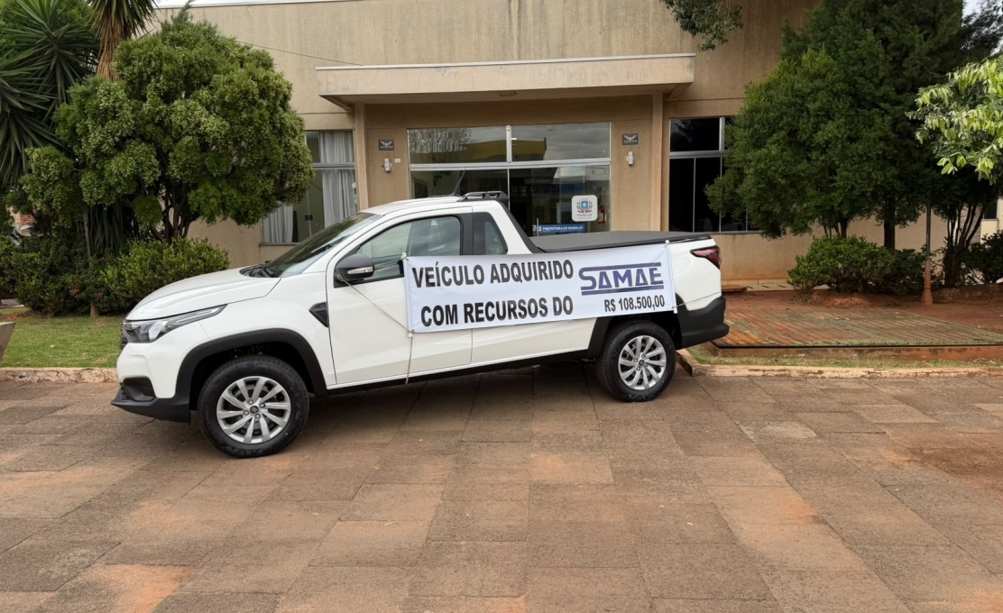SAMAE Adquire Picape 0km com Recursos Próprios