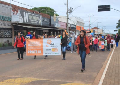 Município de Mariluz realizou passeata em alusão ao Dia Nacional de Combate ao Abuso e à Exploração Sexual contra Crianç