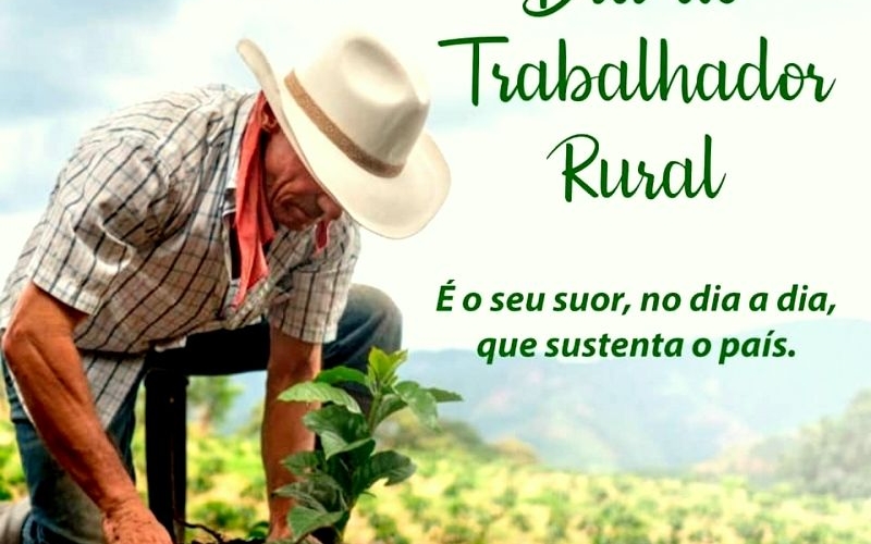 Dia 25 de maio é comemorado em todo país o Dia do Trabalhador e Trabalhadora Rural