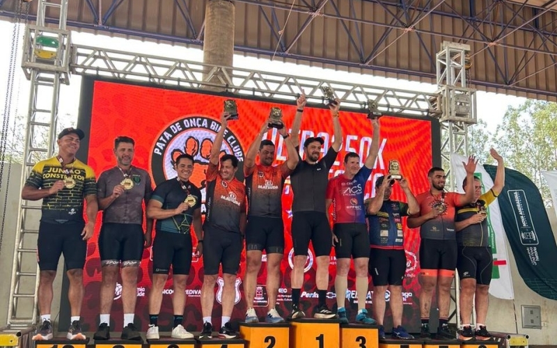 O Ciclista mariluzense Cleverson Rodrigues brilhou e garantiu o pódio na 9ª Ultra Maratona Pata de Onça
