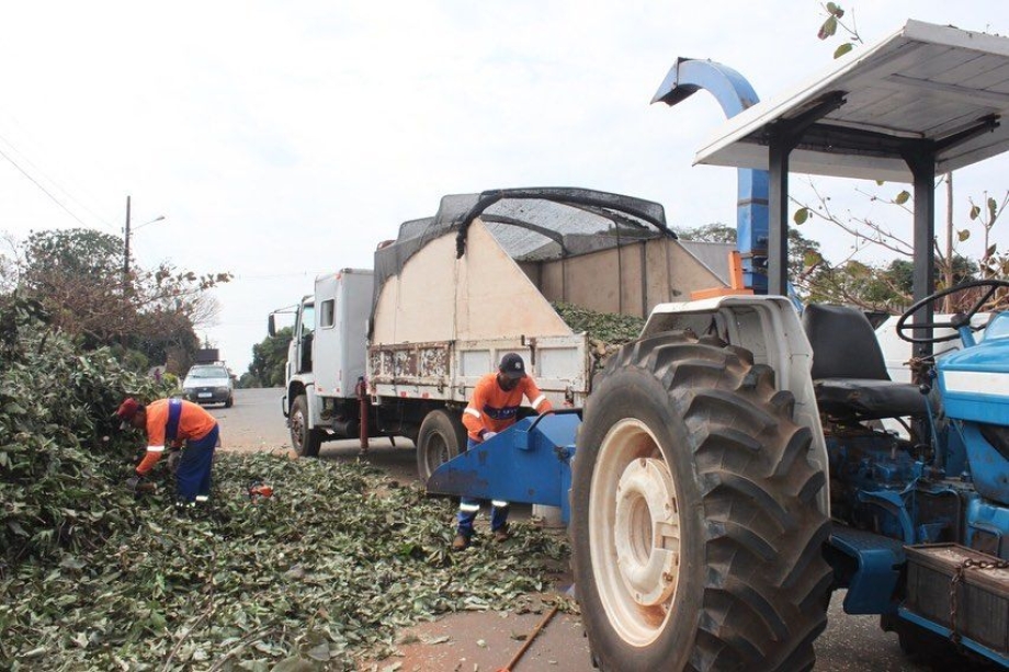 Prefeitura Municipal  de Mariluz terceirizou a limpeza urbana do município
