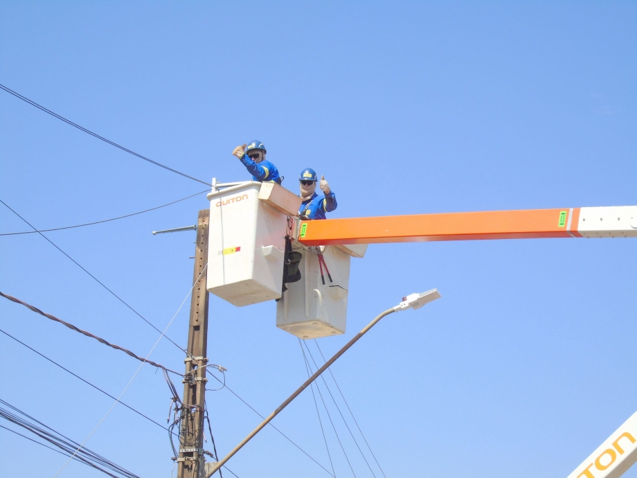 Copel realizou diversas ações no Município de Mariluz no último final de semana