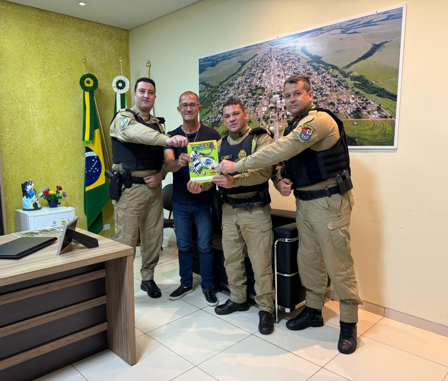 Município de Mariluz foi contemplado com implementação do Programa Educacional de Resistência às Drogas e à Violência (P