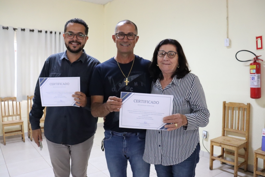 O município de Mariluz foi contemplado com Curso de Smartphone 60+ gratuito aproximadamente 40 pessoas com mais de 50 an