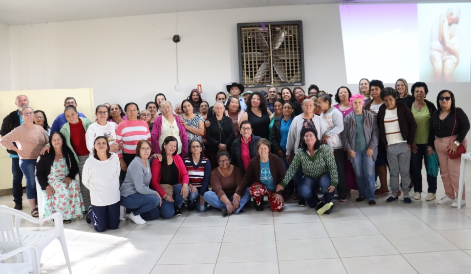 Na terça-feira, dia 29, foi realizada uma palestra no Clube do Idoso com o tema:  Intimidade, a Privacidade e a Sexualid