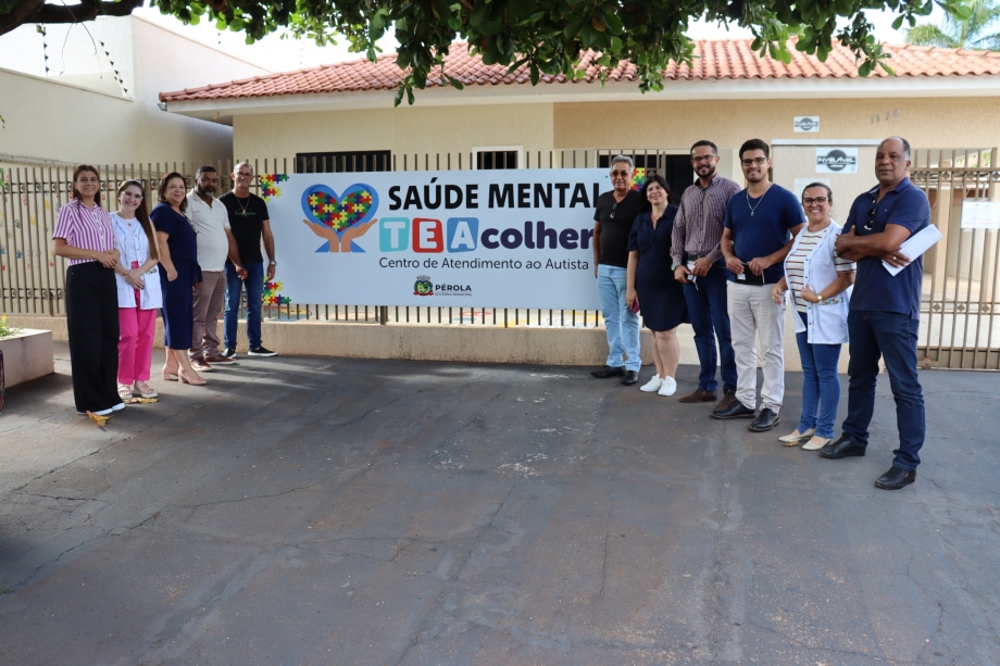 Prefeito de Mariluz Visita Projeto Teacolher em Pérola