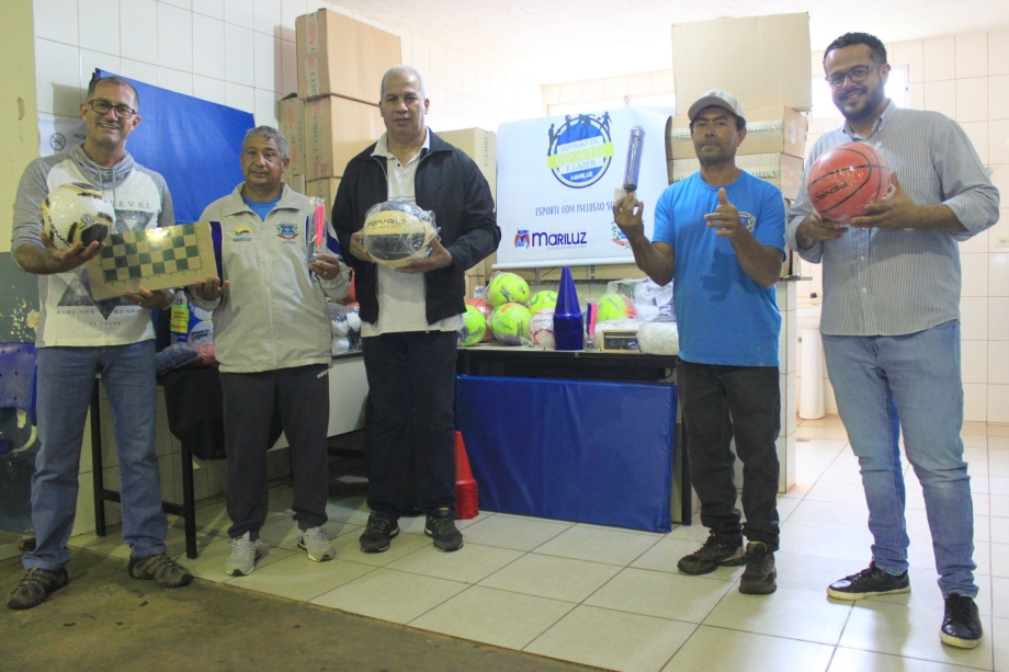 Município de Mariluz recebeu a entrega de 01 Kit Integração da Melhor Idade