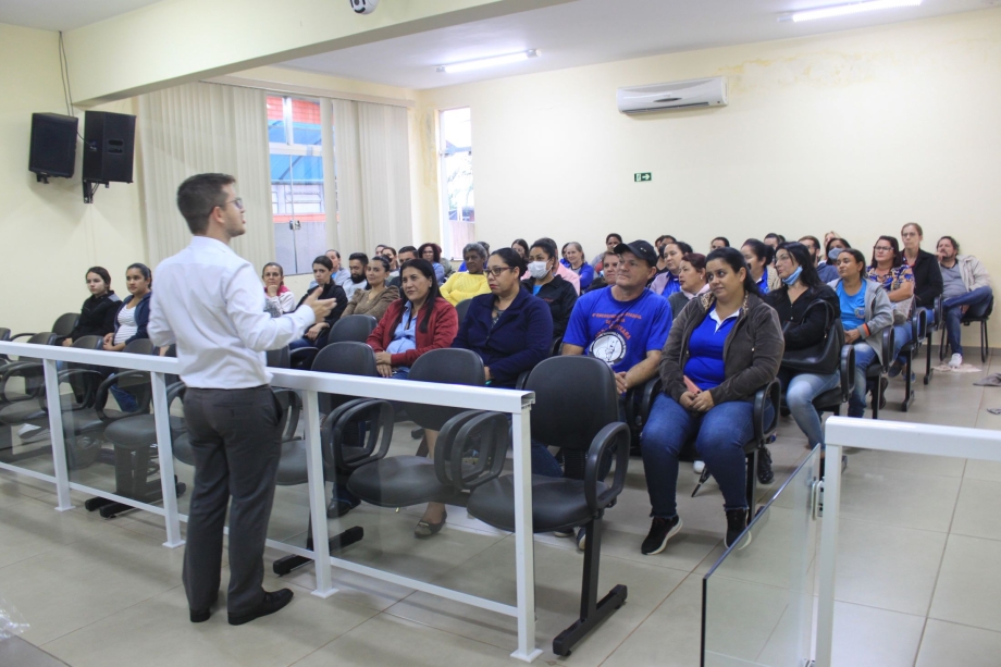 Palestra sobre gestão financeira 