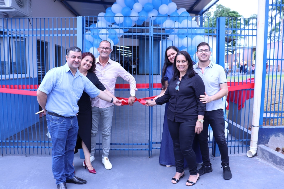 Prefeitura de Mariluz realizou a inauguração da obra de ampliação da Escola Municipal Manoel Ribas