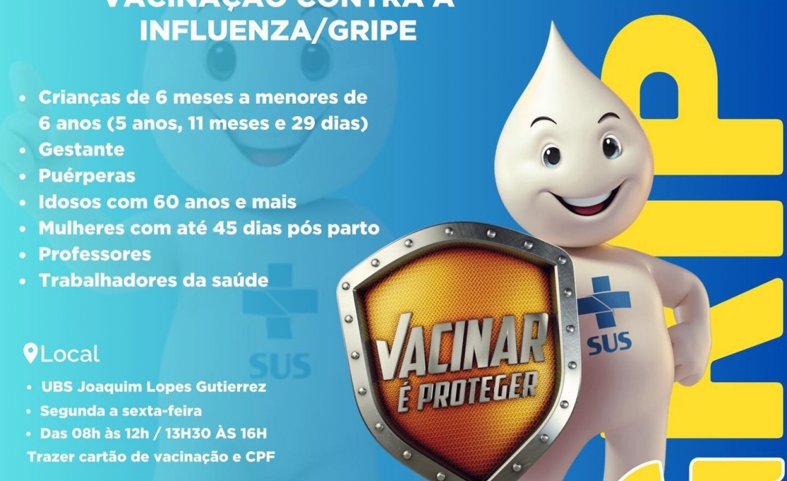 Últimas semanas para a vacinação contra a Gripe