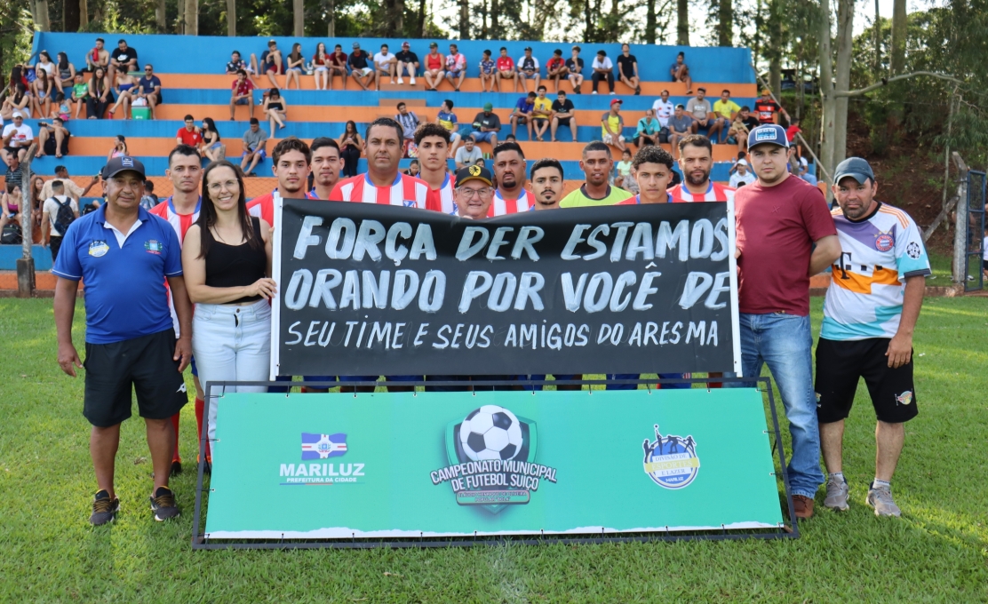 Segunda rodada do Campeonato Municipal de Futebol Suíço Cláudio Henrique de Oliveira foi um s...