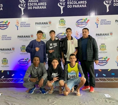 Atletismo de Mariluz e a AETE do Colégio Estadual Dom Bosco brilharam no 68° JEP´S