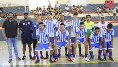 Primeira rodada da Copa Jurapetro de Futsal Categorias de Base foi realizada em Mariluz 