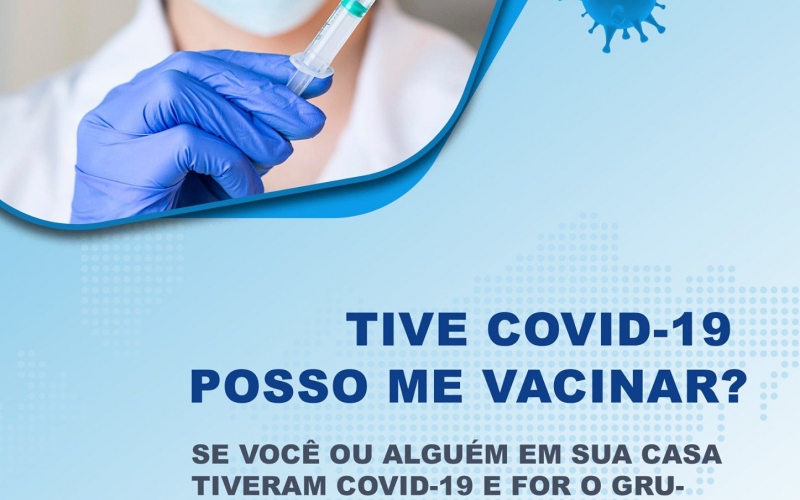 Atenção! comunicado referente a vacinação contra a Covid-19 