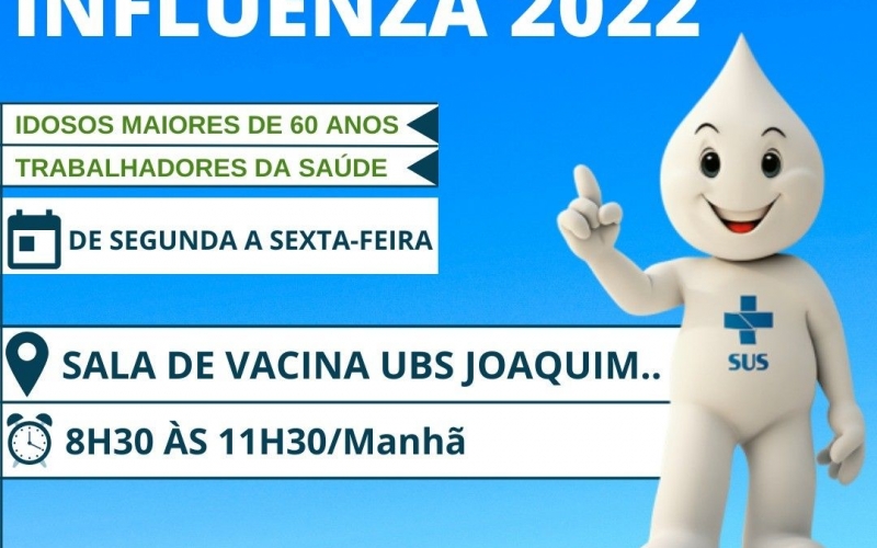 Campanha Nacional de Vacinação contra a Influenza 2022