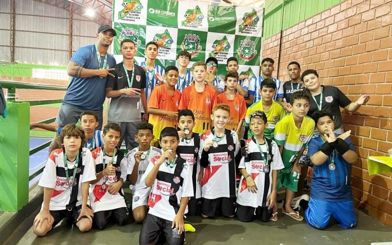 Circuito Paranaense de Futsal Menor 2023, 02 equipes de Mariluz se classificaram para a fase final