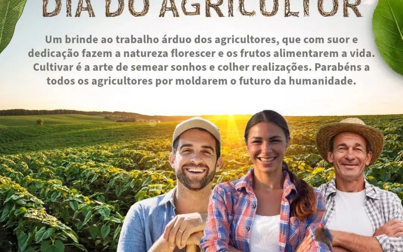 28 de julho é celebrado o Dia do Agricultor