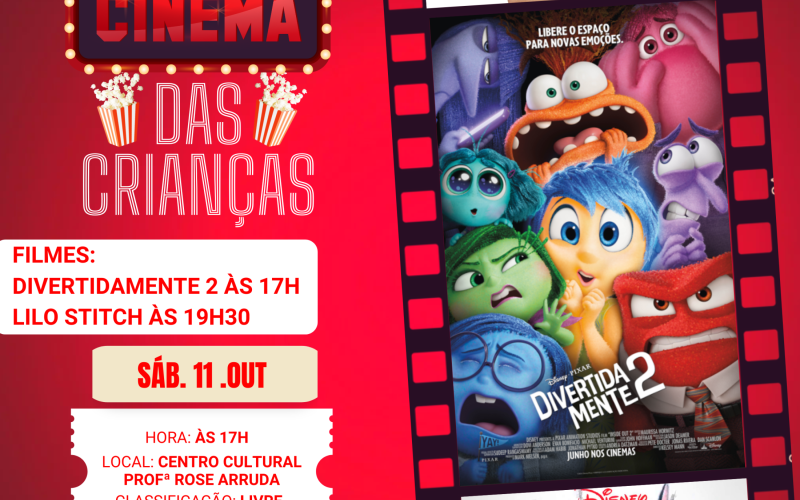 Cinema das Crianças – Uma Tarde de Diversão em Mariluz