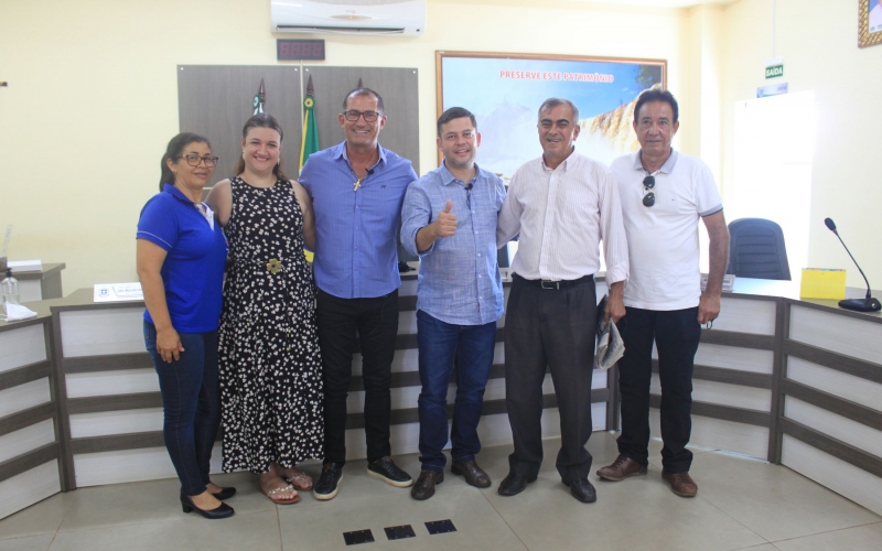Município de Mariluz recebeu a visita do Deputado Estadual Tião Medeiros 