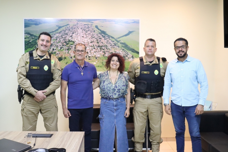 O 3º Sargento Marcos Roberto de Lima assume o comando do Destacamento de Policia de Mariluz