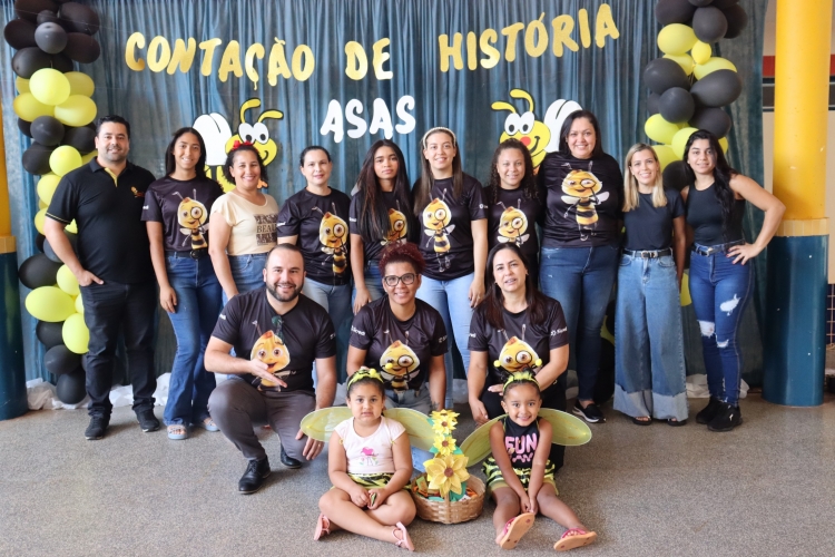 Nesta sexta-feira (01), o CMEI Profª. Maria Aparecida Basaglia Damacena realizou a 2ª Mostra Pedagógica do Programa A União Faz a Vida