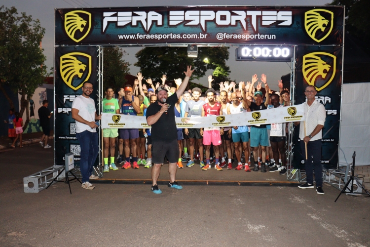 No último sábado (21), aconteceu em Mariluz a 1ª Corrida de Rua NIGHTLUZ