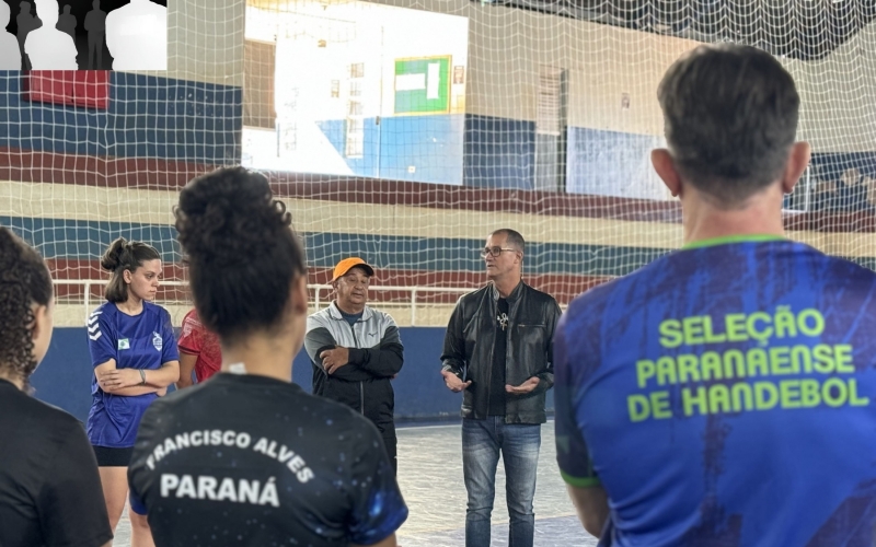 Mariluz acolhe treinos da Seleção Paranaense de Handebol feminino