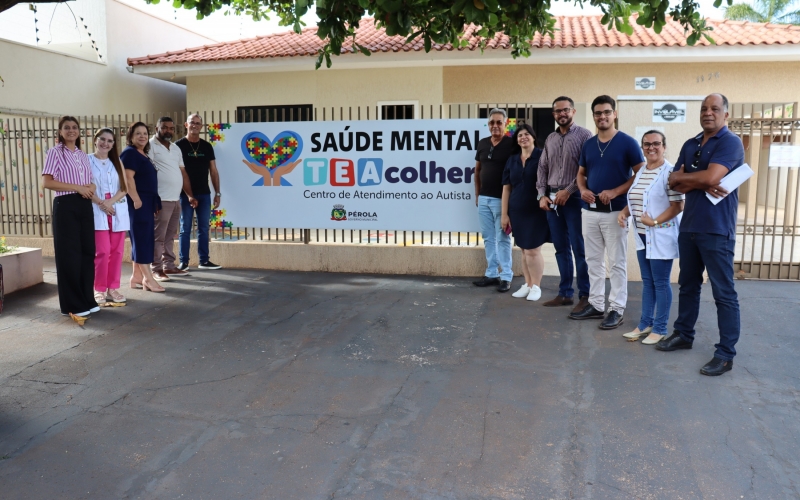 Prefeito de Mariluz Visita Projeto Teacolher em Pérola