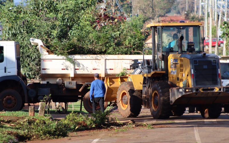 atualização sobre o vendaval em Mariluz
