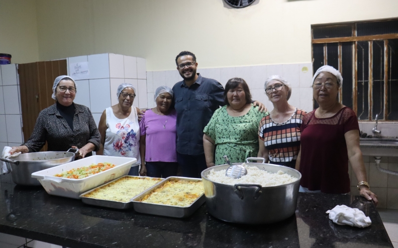 Na noite de quarta-feira (16), foi realizado o tradicional jantar de Dia dos Pais do Clube do Idoso de Mariluz
