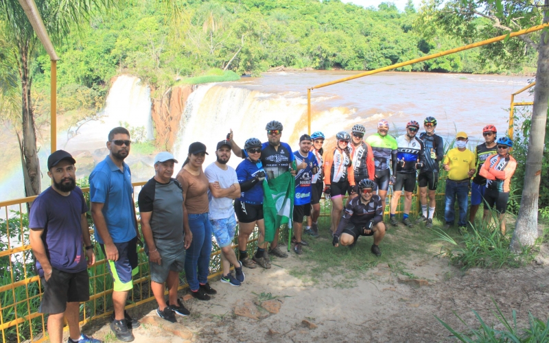 Divisão Municipal de Esportes realizou o 1º Vamos Pedalar com ciclistas de Mariluz