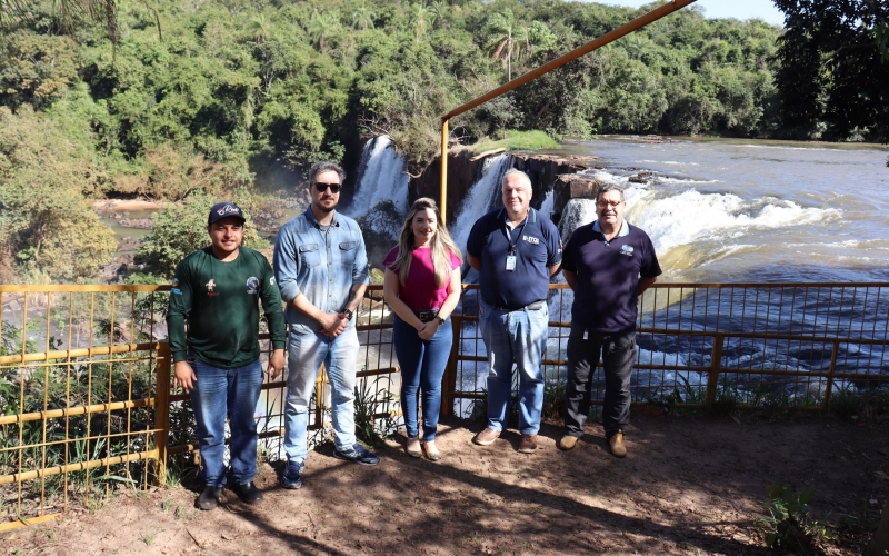 Agentes do IAT fizeram visita técnica ao município através do Geoparque Caiuá   