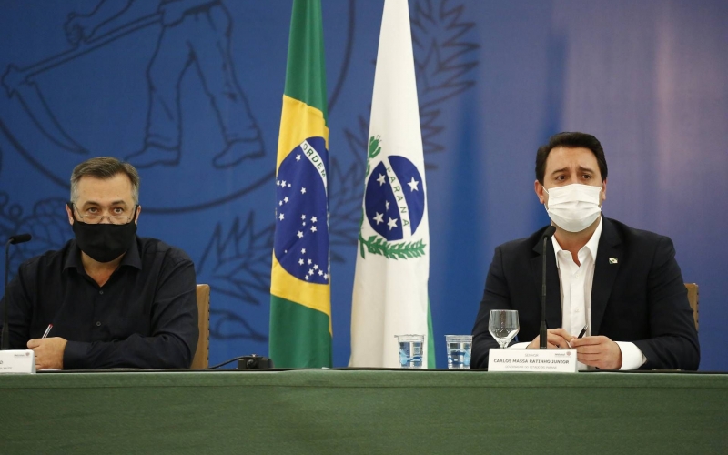 Governo do Estado do Paraná prorroga o decreto vigente de enfrentamento ao Coronavírus 