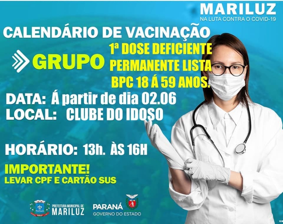 Calendário de Vacinação contra a Covid-19-comorbidades 