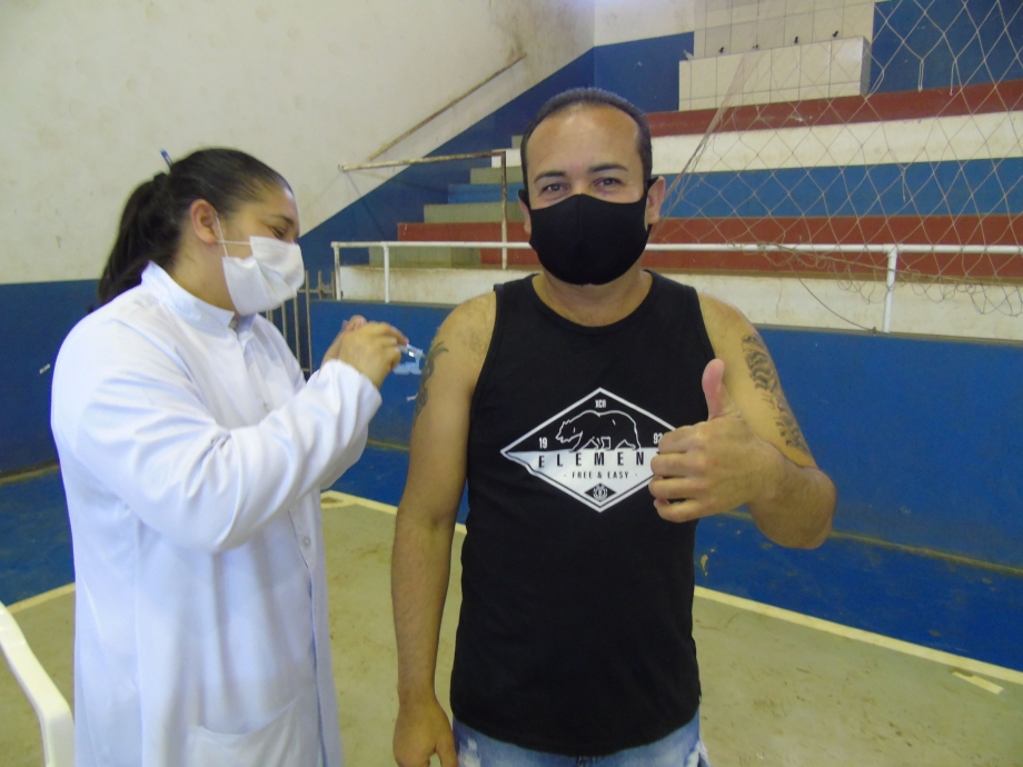 Município de Mariluz realizou ontem, 07 de julho uma ampla campanha de vacinação contra a Covid-19 