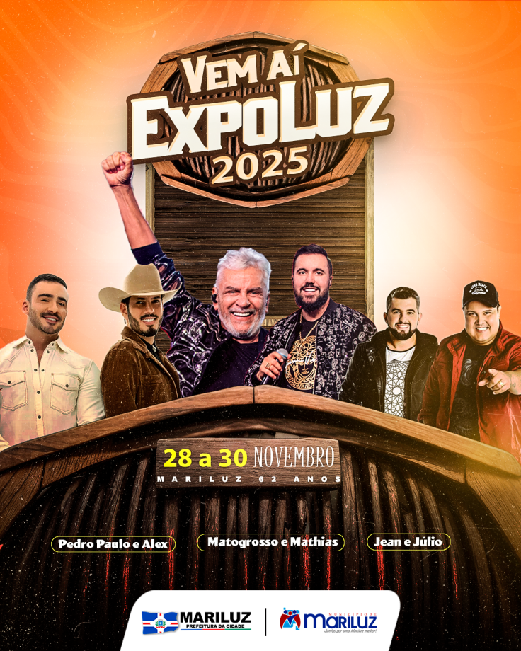 Prepare-se, porque vem aí a ExpoLuz 2025