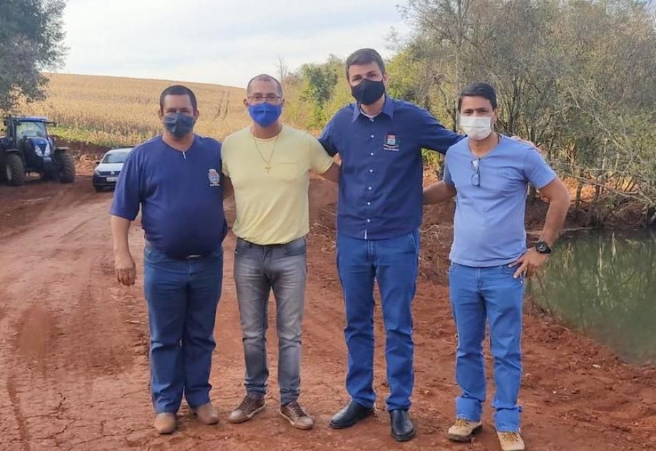 Os Prefeitos de Mariluz e Moreira Sales, firmaram parceria de cooperação entre os municípios 