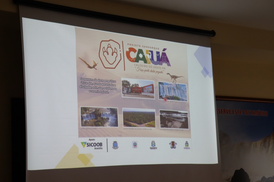 Reunião sobre o Projeto Geoparque Caiuá 
