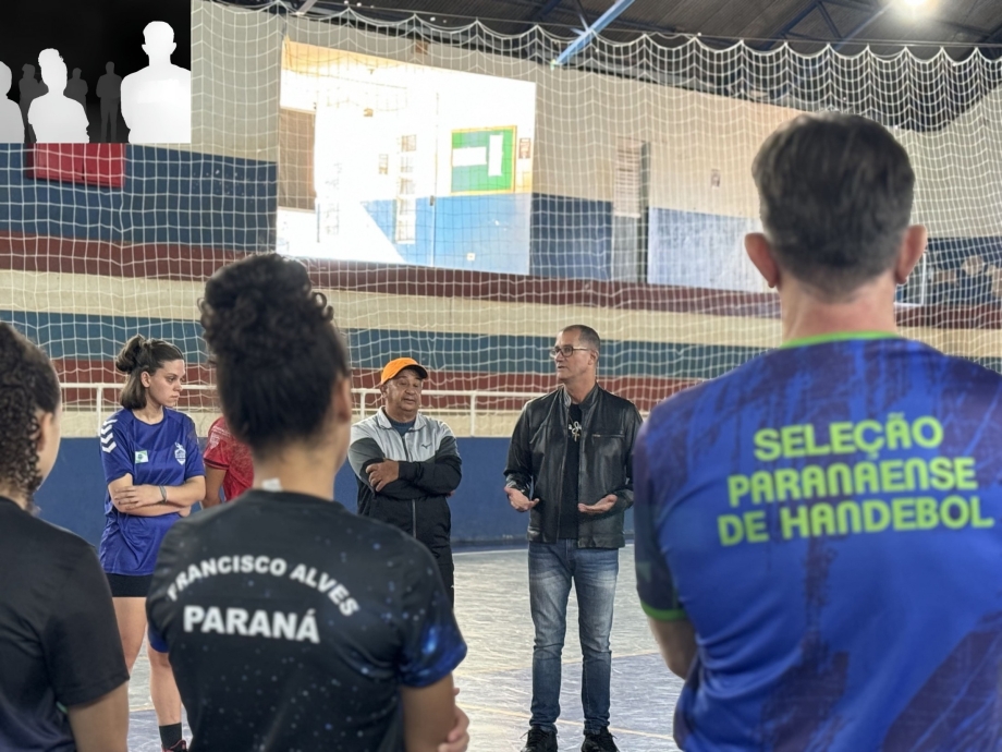 Mariluz acolhe treinos da Seleção Paranaense de Handebol feminino