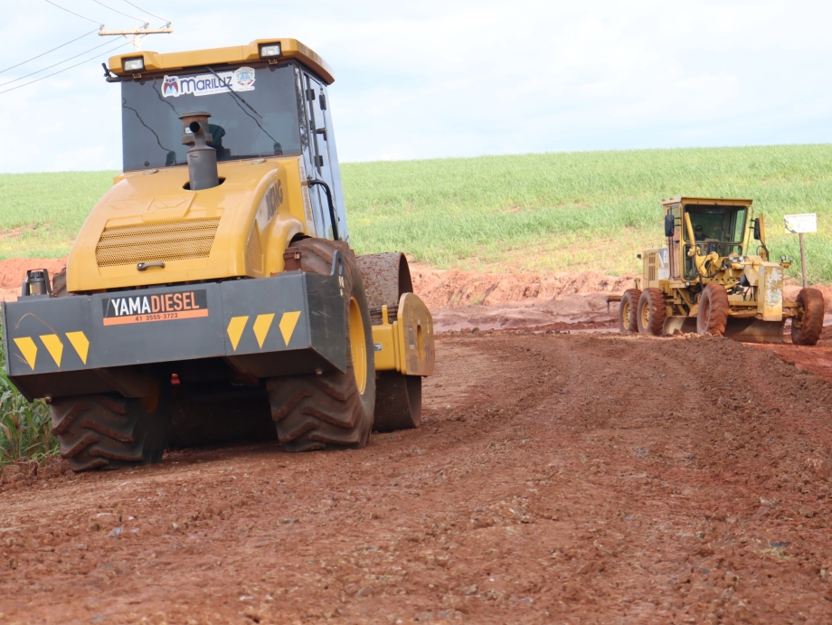 Estrada entre Mariluz e São Luiz recebe melhorias e garante mais segurança para produtores e moradores