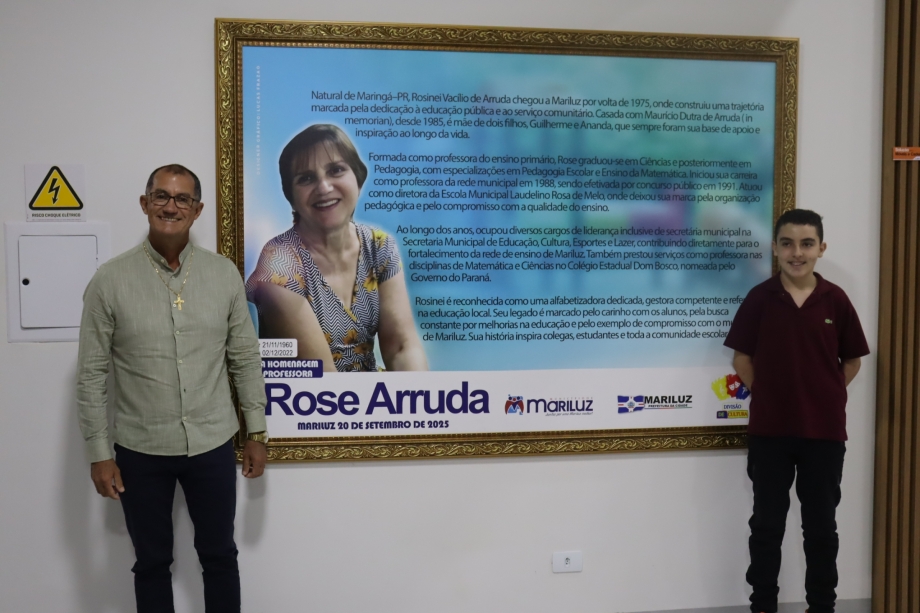 Mariluz vive um final de semana inesquecível com a inauguração do Centro Cultural Professora Rose Arruda