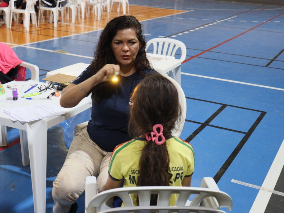 Um olhar atento sobre o futuro: Programa Bons Olhos Paraná transforma a saúde visual de crianças e jovens em Mariluz