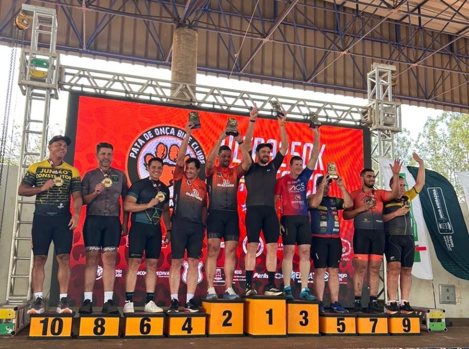 O Ciclista mariluzense Cleverson Rodrigues brilhou e garantiu o pódio na 9ª Ultra Maratona Pata de Onça